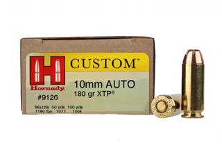 Hornady Custom 10mm Auto 180gr XTP - Box of 20